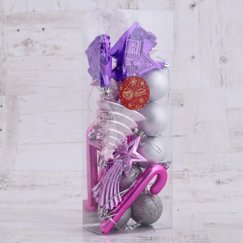 Набор украшений пластик Вечер чуда 18 шт., Зимнее Волшебство (4941983)