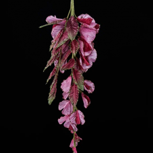 Подвесной букет Глицинии 48 см., розовый, Christmas DeLuxe (88979)