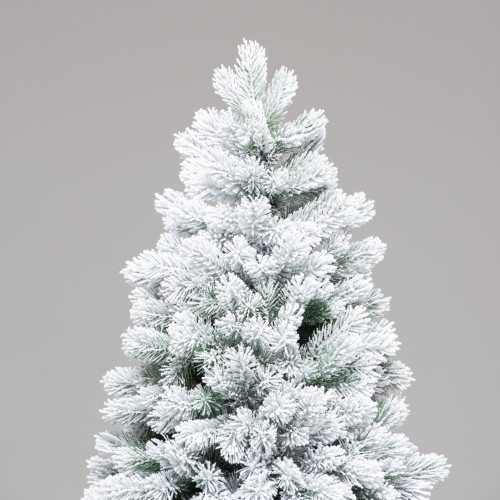 Искусственная елка Суздальская заснеженная 210 см., 100% Литая хвоя, ЕлкиТорг (273210)