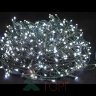 Светодиодная нить 42 м., 220V, 600 холодных белых LED ламп, контроллер, черный провод, Winner Light (w.01.5B.600-)