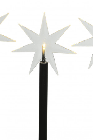 Светодиодная гирлянда из фонарей Звездный хоровод 35 см, IP44, 5 LED теплых белых, Kaemingk (492779)