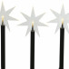Светодиодная гирлянда из фонарей Звездный хоровод 35 см, IP44, 5 LED теплых белых, Kaemingk (492779)
