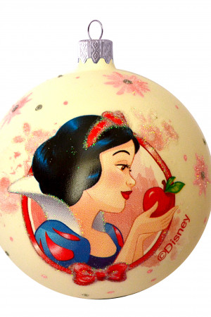 КУ-85-17246 Стеклянный шар Белоснежка 85 мм., Коломеев