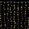 Светодиодный занавес с мерцающим диодом 2*3 м., 420 теплых белых LED ламп, белый провод, Winner Light (ww.03.6W.420+)