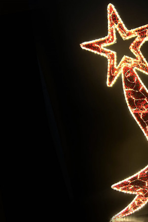 Светодиодная консоль Восходящая Звезда 80*200 см., красный, теплый белый, LTC (SKL5-220)