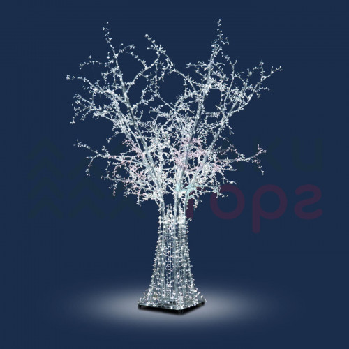 Светодиодное дерево Ветвистое серебряное 5.3 м., Conso (PL31)