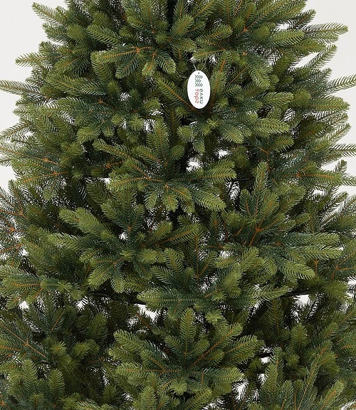 Искусственная елка Приморская 240 см., 100% литая хвоя, ЕлкиТорг (53240)