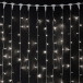Светодиодный занавес 1*9 м., 220В., 900 холодных белых LED ламп, прозрачный ПВХ, Laitcom (PCL901BL-10-2W)