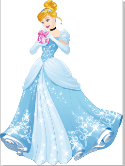 КУ-85-18516 Стеклянный шар Золушка с подарком 85 мм., Коломеев