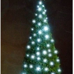 Комплект освещения Звездное небо для елей высотой 30 м., холодный белый, 16 шт.*30 м., Green Trees (ZNeb30)