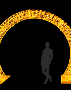 Светодиодная арка Круглая 300 см., Сад Радости (SR208)