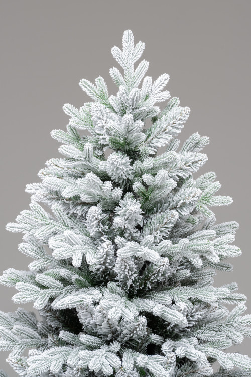 Искусственная елка Пермская заснеженная 120 см., Литая хвоя+ПВХ, ЕлкиТорг (274120)