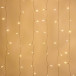 Светодиодный облегченный мерцающий занавес 2*2 м, 220V., 400 теплых белых LED ламп, прозрачный ПВХ, Beauty Led (PCL400NOTBL-10-2WW)