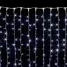 Светодиодный занавес с мерцающим диодом 3*2 м., 400 холодных белых LED ламп, белый провод, Winner Light (w.03.6W.400+)