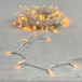 Светодиодная гирлянда с колпачком 100 желтых LED ламп 10 м., 24В., прозрачный провод ПВХ, IP65, LTC (PST100CAP-10-1Y)