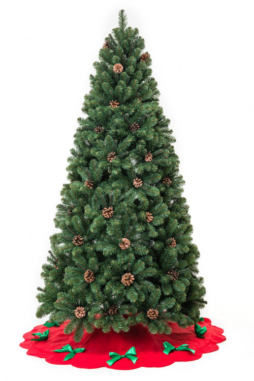 Искусственная елка Снежная королева зеленая 120 см., мягкая хвоя, ЕлкиТорг (32120)