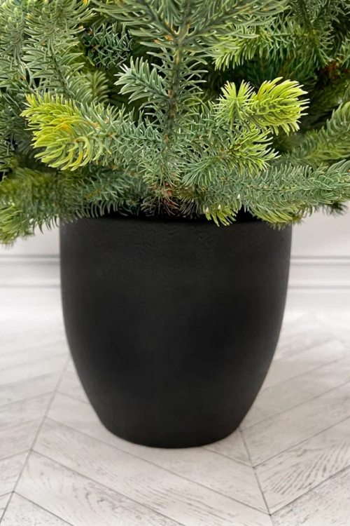 Ель Кремлевская 90 см. в кашпо, 100% литая хвоя, TreeDeLux (70187)