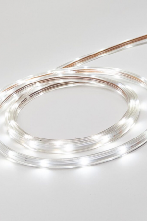 Светодиодная лента Герметичная, бухта 100 м., холодно-белая, 220В, SMD2835, 24 LED на 1 м., 2700К, IP65 LTC (NL-H1-2W)