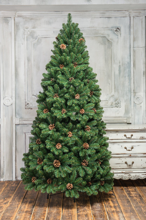 Искусственная елка Снежная королева зеленая 150 см., мягкая хвоя, ЕлкиТорг (32150)