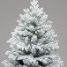Искусственная елка Пермская заснеженная 210 см., Литая хвоя+ПВХ, ЕлкиТорг (274210)