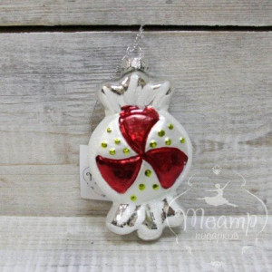 Елочное украшение Конфета,  стекло, h-11 см., Театр Подарков (CG013074AF)