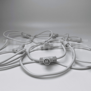 Соединительная шина, 2 pin, Т-образный коннектор, 5 м., 5 лучей, белый, TeamProf (TPF-SC-5/5-W)