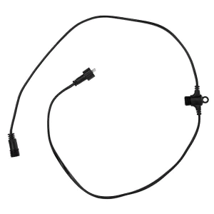  Комплект подключения с 1 коннектором 24V., 1м., провод черный ПВХ, Beauty led (SLL1-11-1)