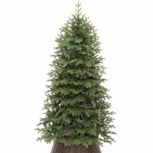 Искусственная елка пристенно-угловая Графская Премиум 180 см., Литая хвоя+ПВХ ЕлкиТорг (69180)
