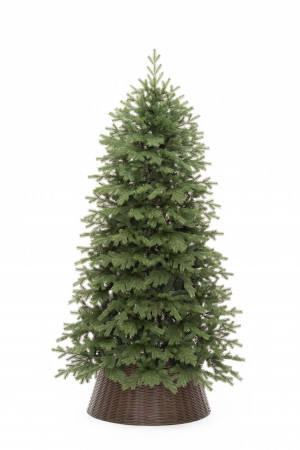 Искусственная елка пристенно-угловая Графская Премиум 180 см., Литая хвоя+ПВХ ЕлкиТорг (69180)