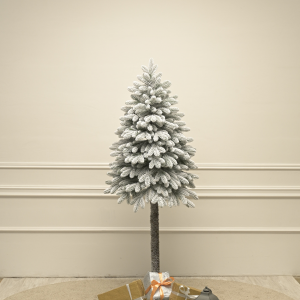 Искусственная елка Валдайская заснеженная 150 см., 100% литая хвоя, ЕлкиТорг (272150)