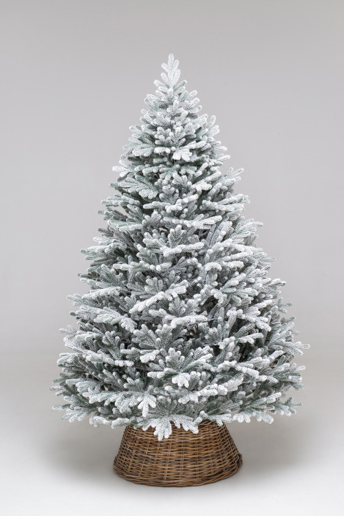 Искусственная елка Швейцарская заснеженная 300 см., 100% литая хвоя, ЕлкиТорг (110300)