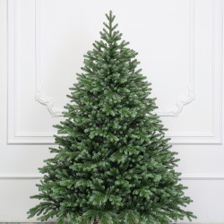 Искусственная елка Архангельская 210 см., 505 теплых белых ламп, 100% литая хвоя, ЕлкиТорг (215210)