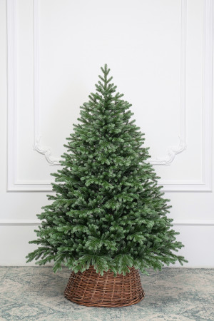 Искусственная елка Архангельская 210 см., 505 теплых белых ламп, 100% литая хвоя, ЕлкиТорг (215210)