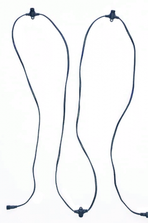 Комплект подключения с 3 коннекторами 24V., 3 м., провод черный ПВХ, Beauty led (SLL3-11-1)