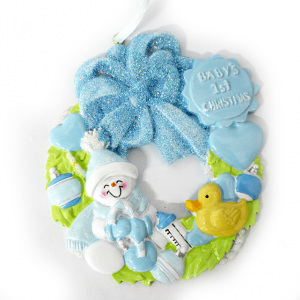 Украшение&quot;Венок для малыша&quot;12*13*2 см. (PO1102)