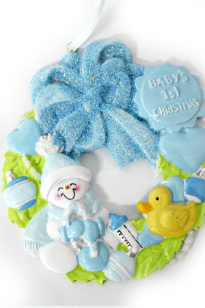 Украшение&quot;Венок для малыша&quot;12*13*2 см. (PO1102)