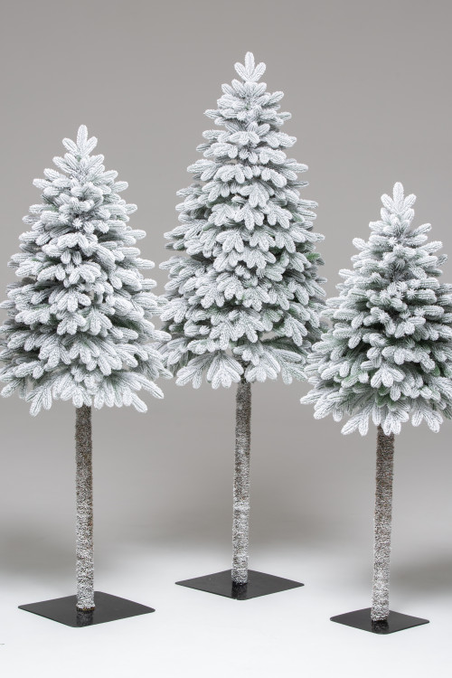 Искусственная елка Валдайская заснеженная 180 см., 100% литая хвоя, ЕлкиТорг (272180)