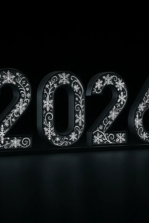 Светодиодные цифры &quot;2026&quot; 200 см., Сад Радости (SR016)