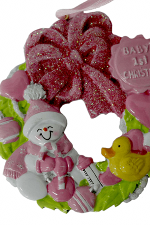 Украшение&quot;Венок для малыша&quot;12*13*2 см. (PO1103)