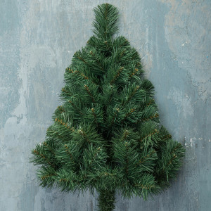 Искусственная елка Настенная 60 см., мягкая хвоя ПВХ, ЕлкиТорг (24060)