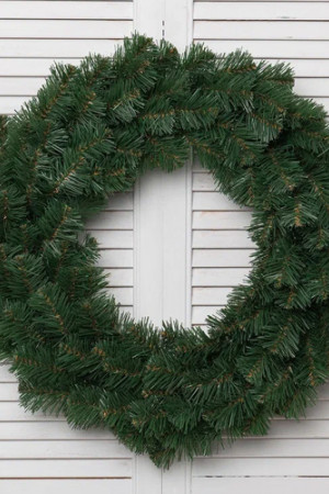 Рождественский венок Звездный 40 см., ПВХ, ЕлкиТорг (52017)