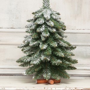 Искусственная елка Фогу заснеженная 60 см., мягкая хвоя ПВХ, ЕлкиТорг (66060)