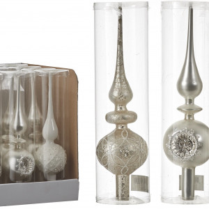 Макушка Винтаж 31 см, цвет серебро, House of seasons ( 83181/1)