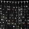 Светодиодный мерцающий занавес 1*6 м, 220V., 600 холодных белых LED ламп, прозрачный ПВХ, Beauty Led (PCL601BL-10-2W)