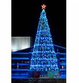 Комплект освещения Пояс Ориона для ели Уральская высотой 26 м., 1043 лампы, Green Trees (Orion26) 