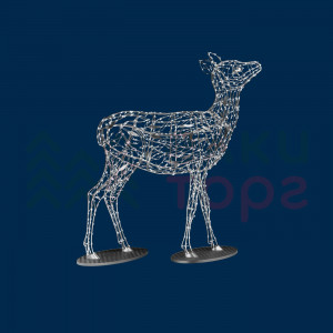 Светодиодная фигура Олененок серебряный Premium 2,11 м., Conso (OL351i61)