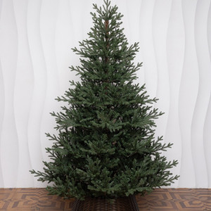 Искусственная елка Царевна леса 240 см., 100% литая хвоя, ЕлкиТорг (11240)