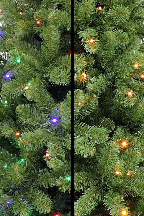 Елка Санкт-Петербург 215 см., мягкая хвоя, 248 LED ламп (теплый-мультиколор), Triumph Tree (73925)