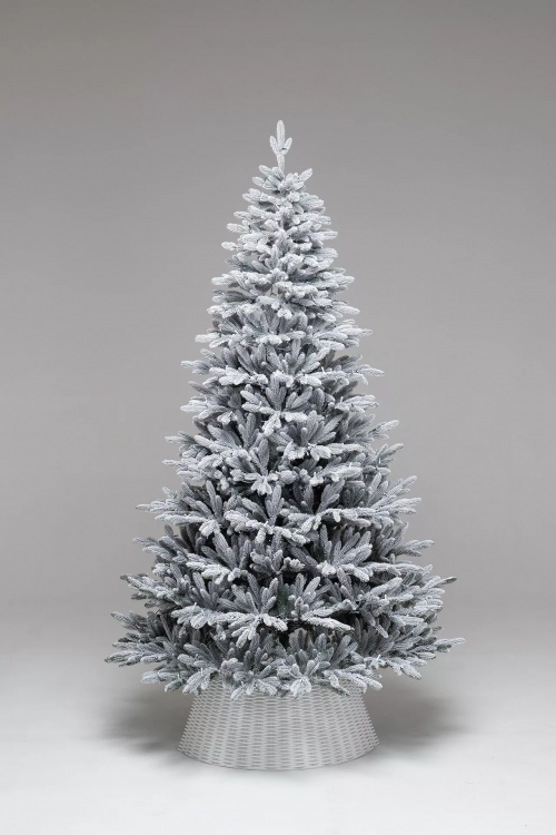 Искусственная елка Хеймдалль заснеженная 180 см., 100% литая хвоя, ЕлкиТорг (193180)