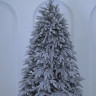 Искусственная елка Хеймдалль заснеженная 180 см., 100% литая хвоя, ЕлкиТорг (193180)